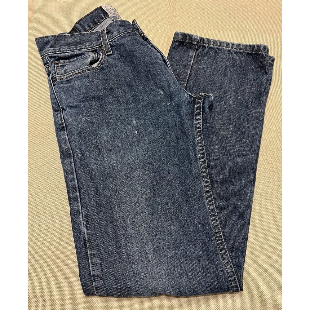 Levi Straus Signature Men's Teen Denim Blue Jeans Sz 30 x 32 Very Good Condition